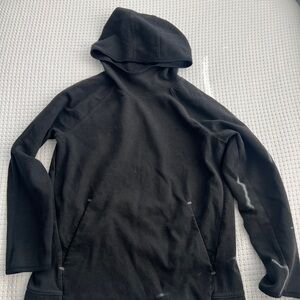 Old Navy Active Black Hoodie Dynamic Fleece Kangaroo Pocket